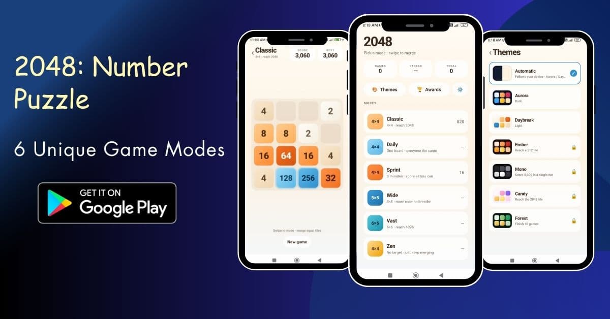2048 gameplay screenshot 1