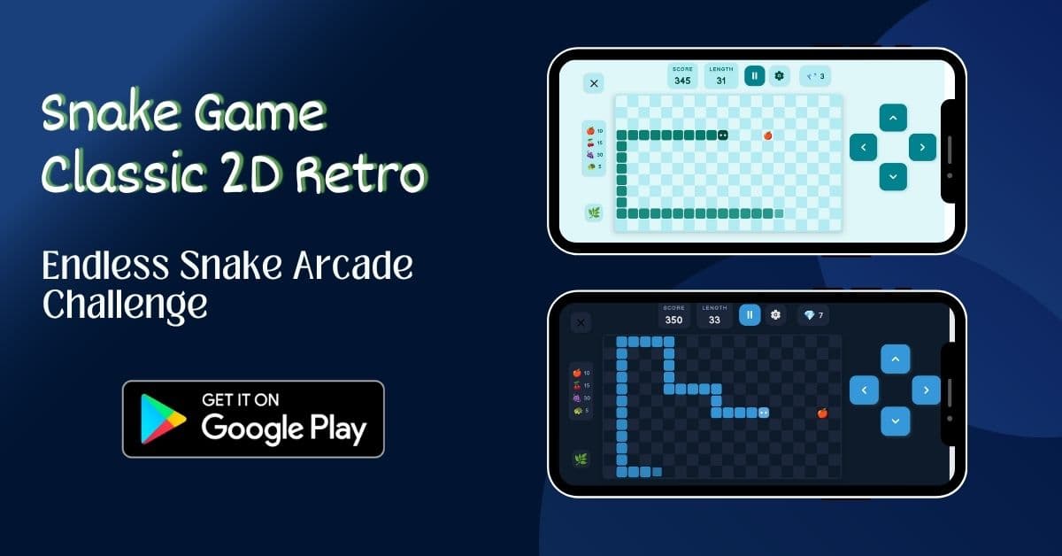 Retro Snake gameplay screenshot 4
