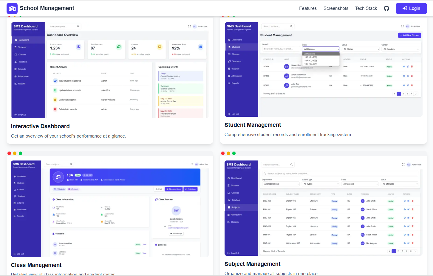 Student Management System